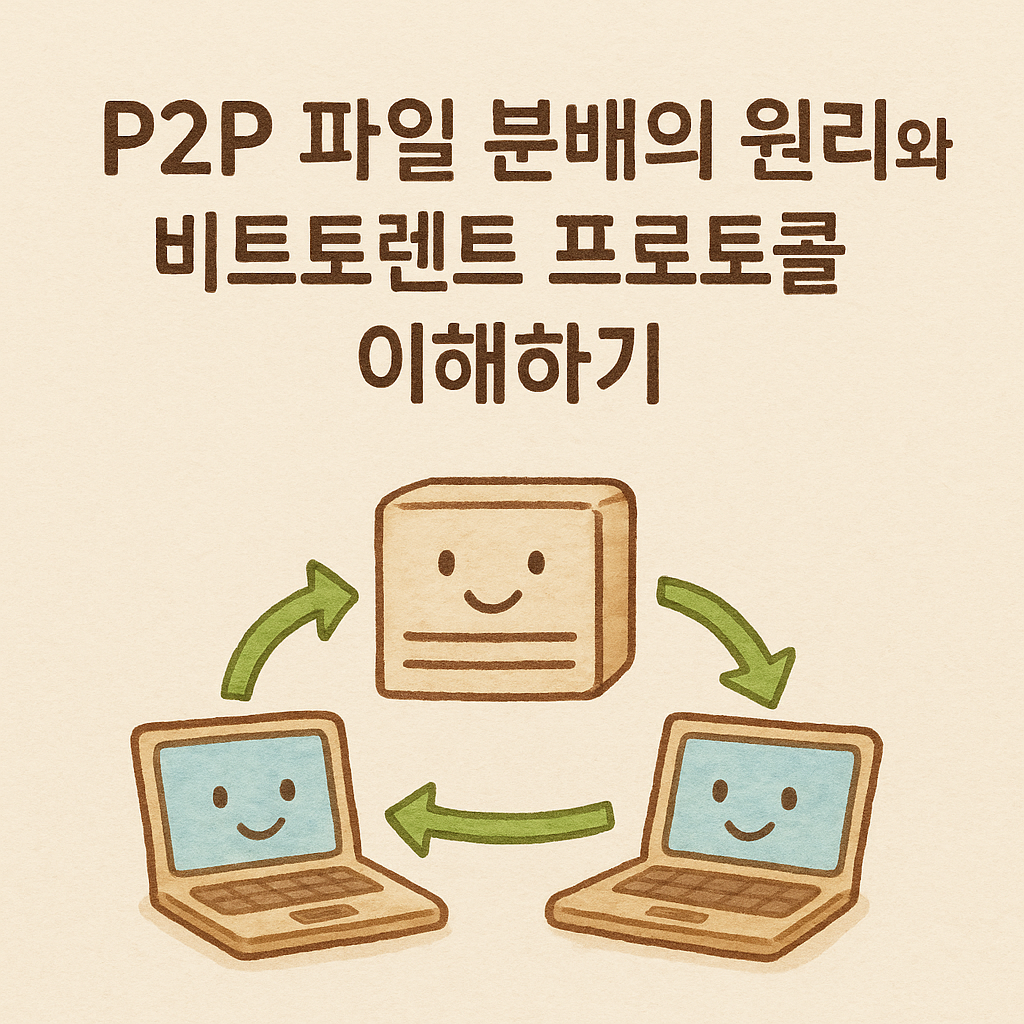 P2P 파일 분배의 원리와 비트토렌트 프로토콜 이해하기