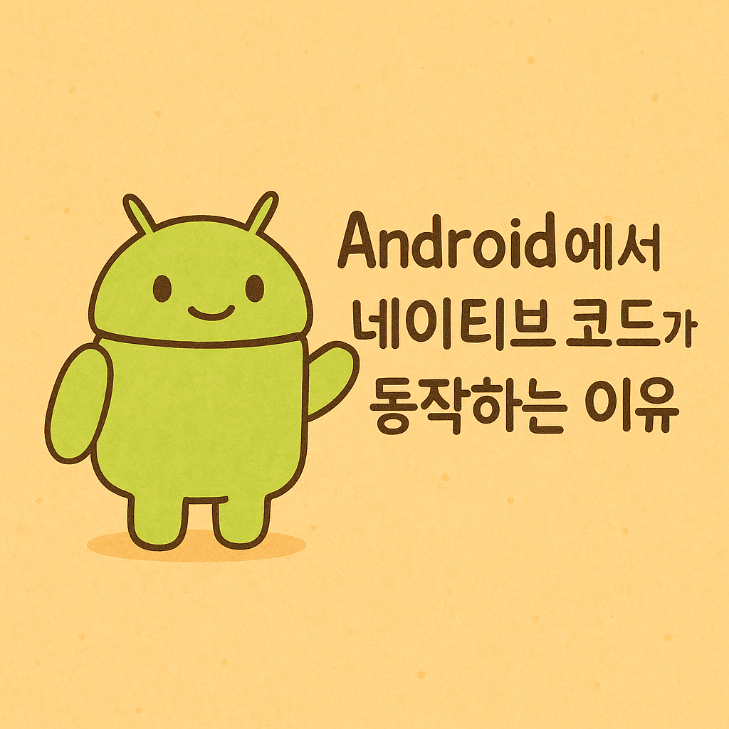 Android에서 네이티브 코드가 동작하는 이유