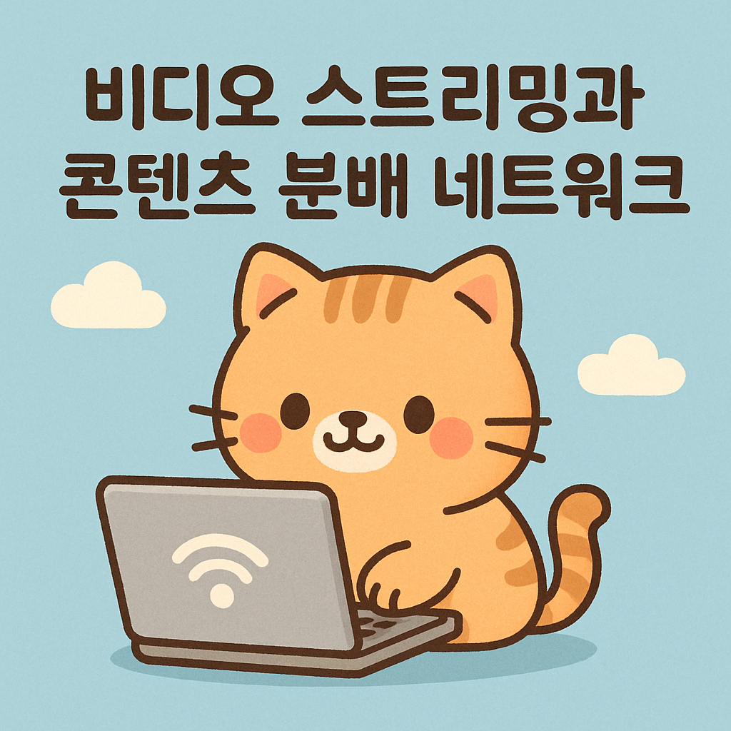 비디오 스트리밍과 콘텐츠 분배 네트워크(CDN)의 동작 원리